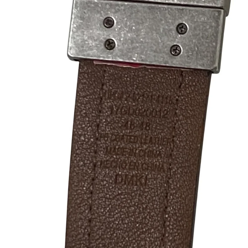 Dickies PU Coated Mens Leather Belt 46 - 48 Reversible Black Brown Career Casual